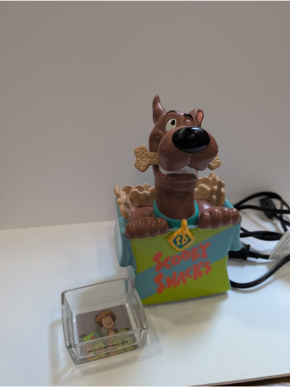 Scentsy Scooby-Doo Scooby Snacks Electric Wax Warmer Blue Ceramic TV HTF.